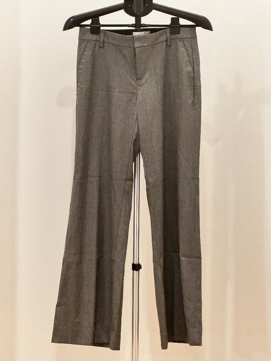 GAP Pants - Gap Gray Micro Houndstooth Wide Leg Trouser Pants Tailored EUC Size 4A